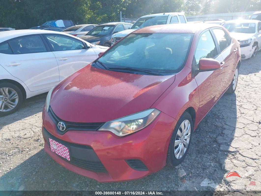 2T1BURHE5EC035504 2014 TOYOTA COROLLA photo no. 2