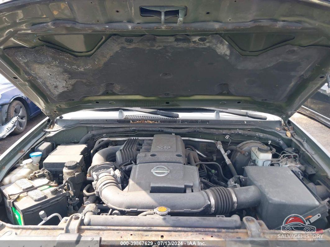 1N6AD07W05C411596 2005 NISSAN FRONTIER photo no. 10