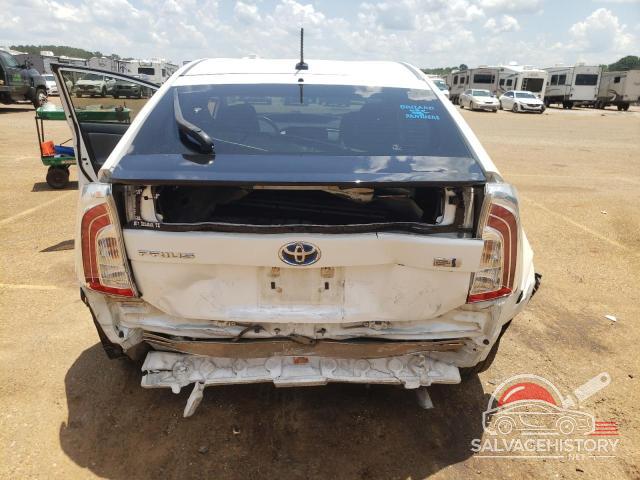 JTDKN3DU1D0338523 2013 TOYOTA PRIUS photo no. 6