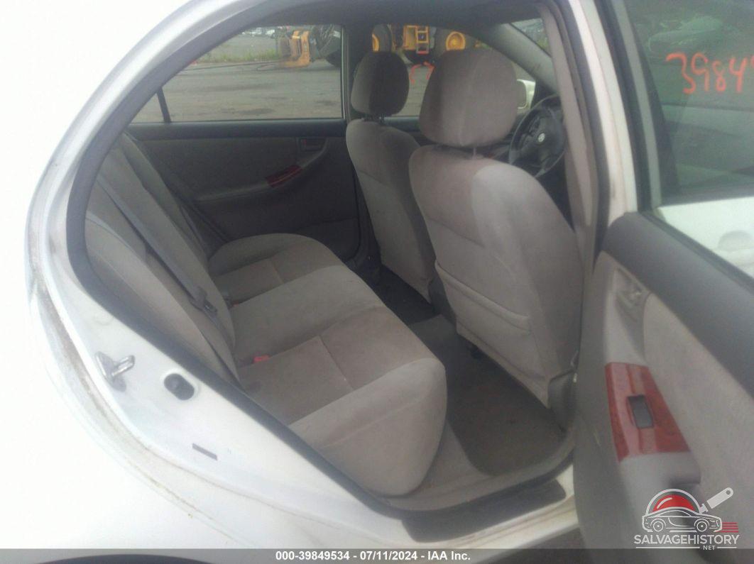 2T1BR32E08C886475 2008 TOYOTA COROLLA photo no. 8