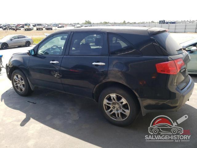 2HNYD28459H522555 2009 ACURA MDX photo no. 2