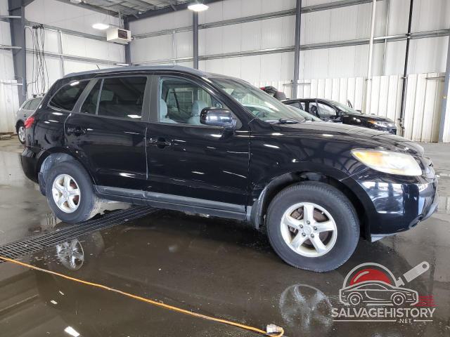 5NMSG13D88H130774 2008 HYUNDAI SANTA FE photo no. 4