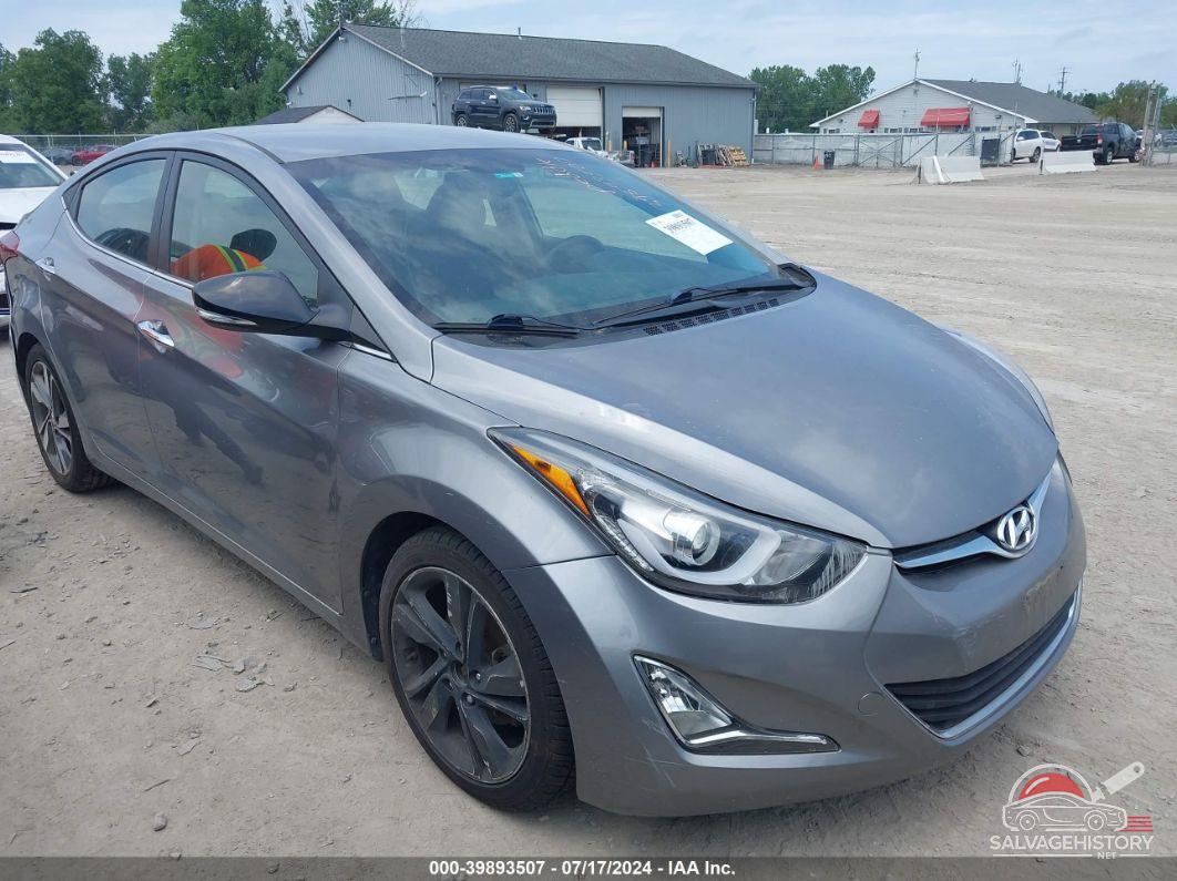 KMHDH4AEXFU394051 2015 HYUNDAI ELANTRA photo no. 23