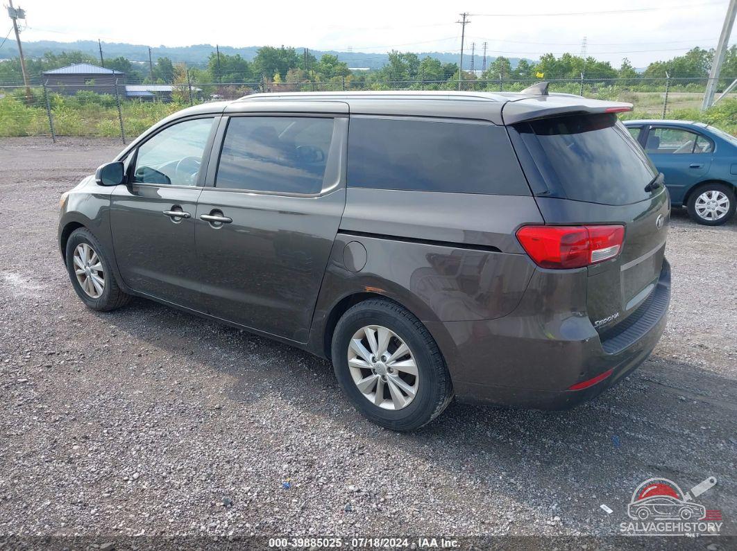 KNDMB5C1XG6129125 2016 KIA SEDONA photo no. 3