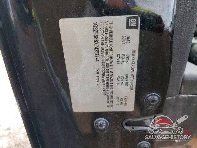 1G2ZF58BX74257294 2007 PONTIAC G6 photo no. 12