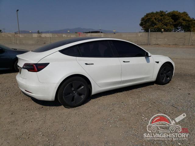 5YJ3E1EA7MF928885 2021 TESLA MODEL 3 photo no. 3
