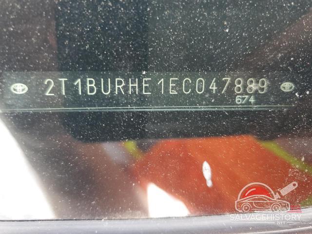 2T1BURHE1EC047889 2014 TOYOTA COROLLA photo no. 12