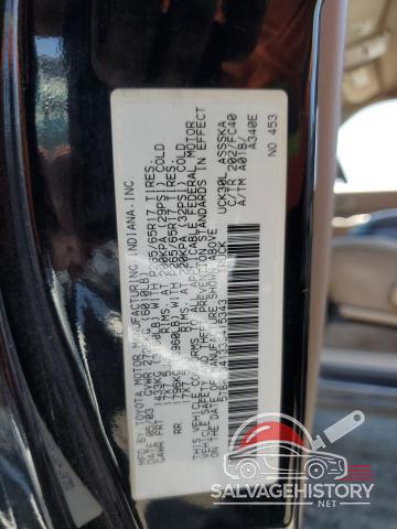 5TBRT34133S415343 2003 TOYOTA TUNDRA photo no. 12