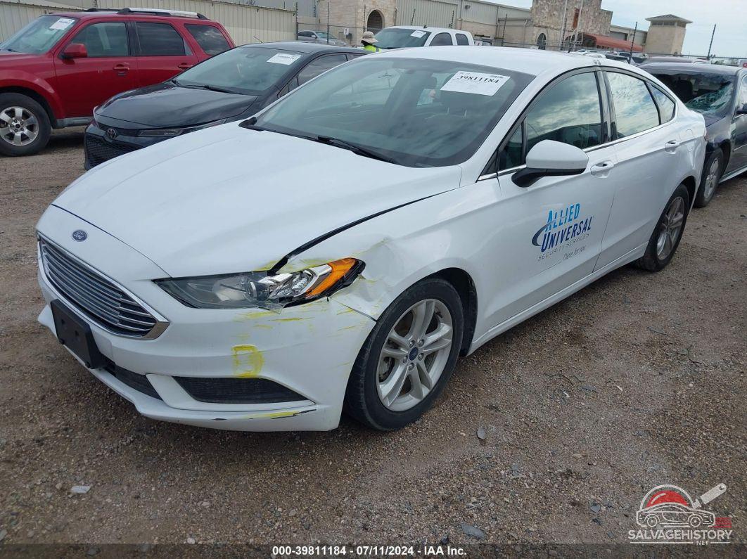 3FA6P0H76JR163153 2018 FORD FUSION photo no. 2