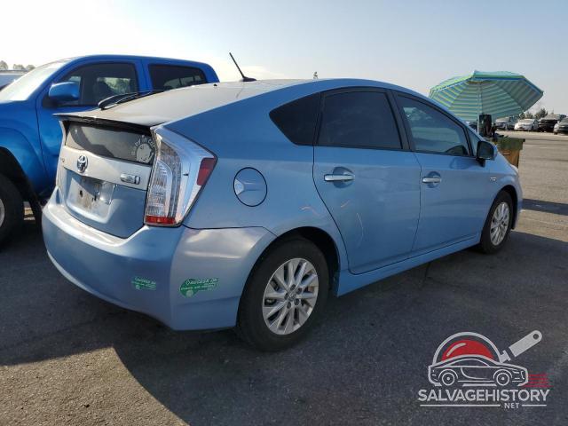 JTDKN3DP8E3054901 2014 TOYOTA PRIUS photo no. 3