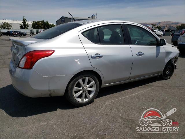 3N1CN7AP5EL821806 2014 NISSAN VERSA photo no. 3