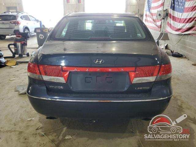 KMHFC46F67A149050 2007 HYUNDAI AZERA photo no. 6