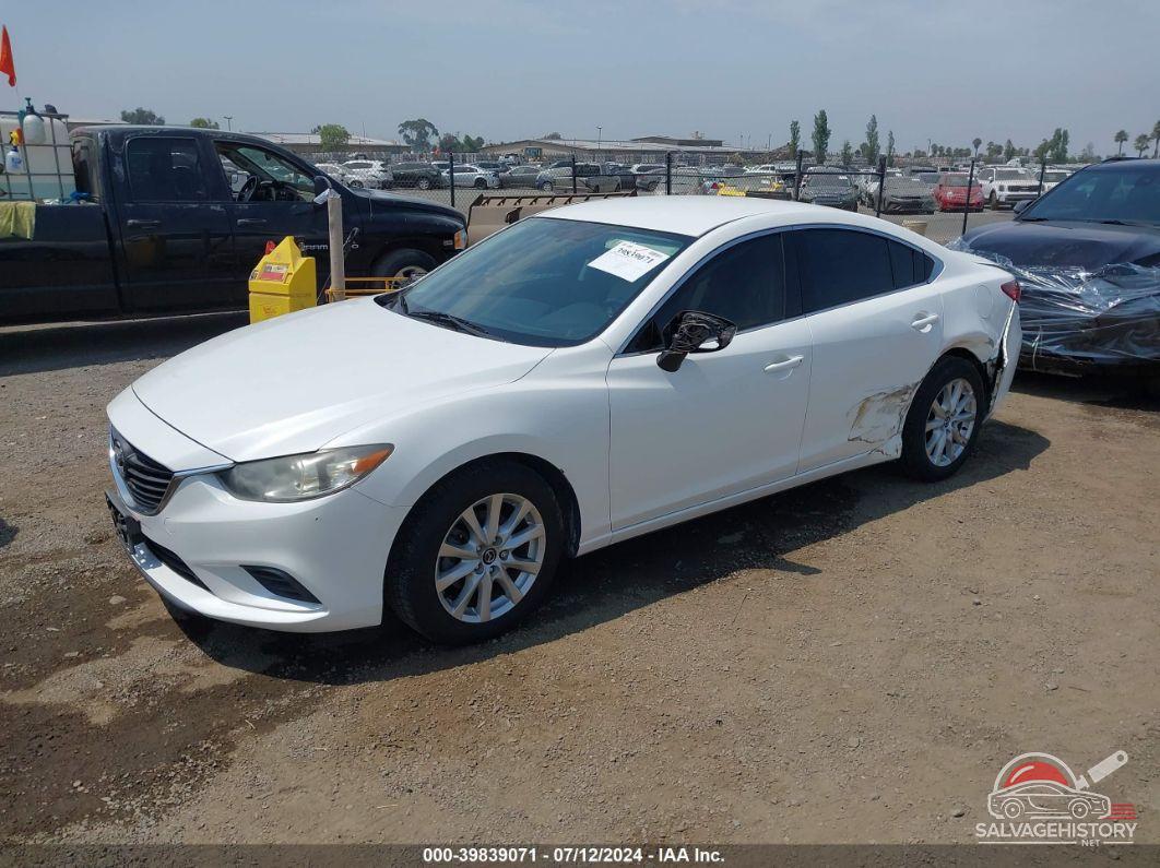 JM1GJ1U63E1136785 2014 MAZDA MAZDA6 photo no. 2