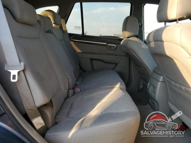 5NMSG13D87H090548 2007 HYUNDAI SANTA FE photo no. 10