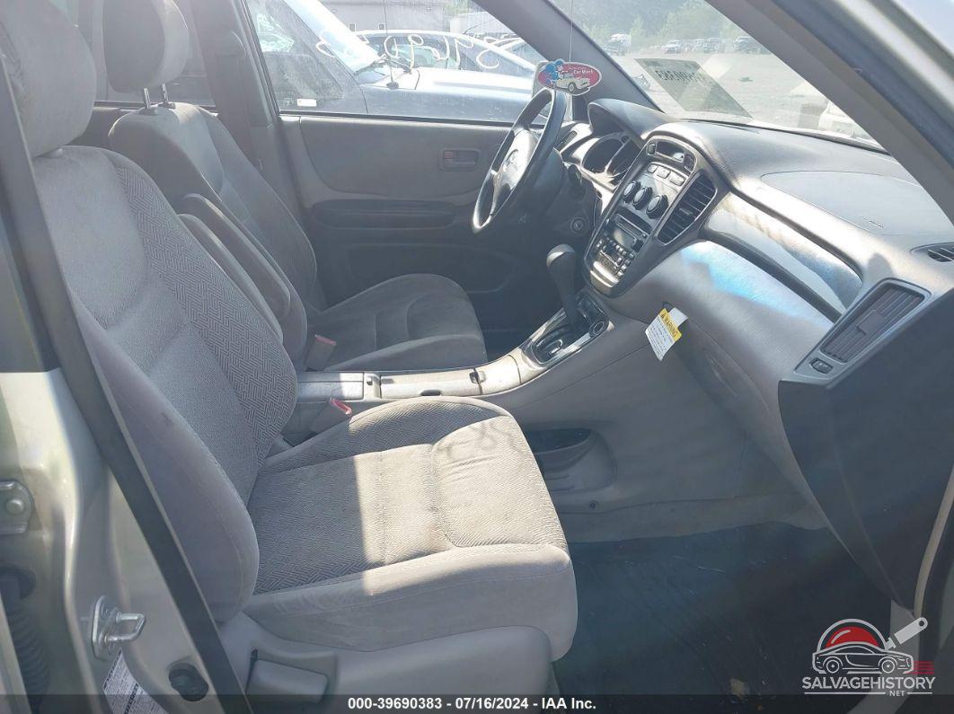 JTEHD21A630021560 2003 TOYOTA HIGHLANDER photo no. 5