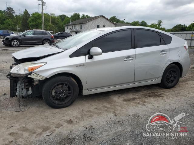 JTDKN3DU3E0391869 2014 TOYOTA PRIUS photo no. 1