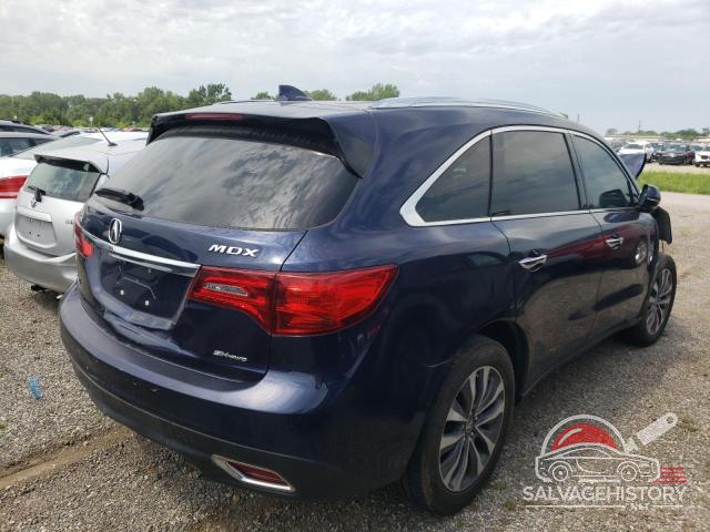 5FRYD4H49GB059824 2016 ACURA MDX photo no. 3