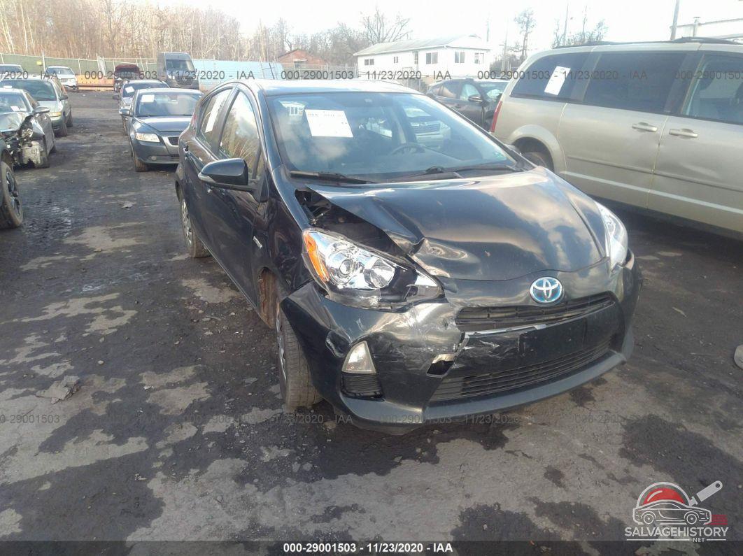 JTDKDTB38E1564843 2014 TOYOTA PRIUS C photo no. 6