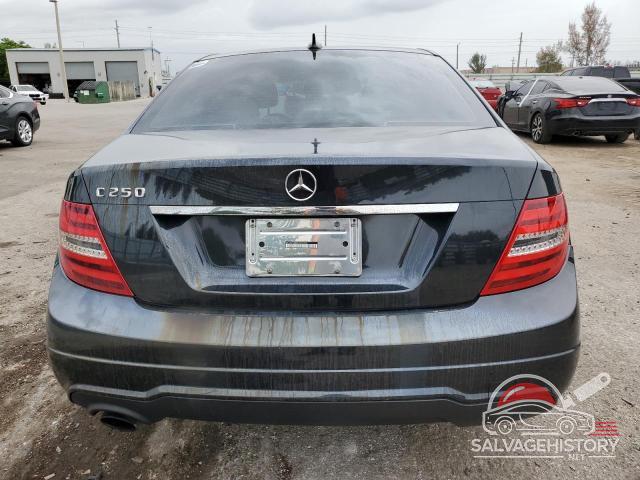 WDDGF4HB6CR206598 2012 MERCEDES-BENZ C-CLASS photo no. 6