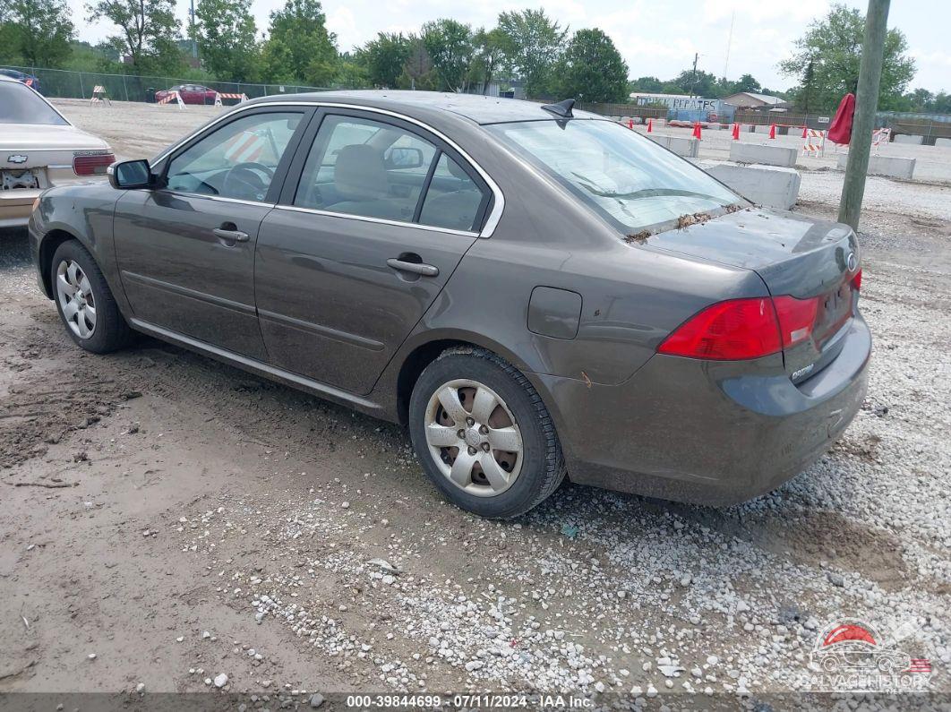 KNAGE228195353200 2009 KIA OPTIMA photo no. 3