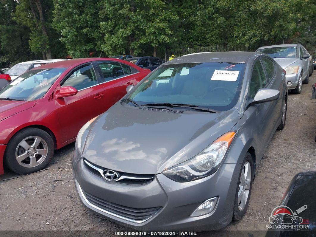 5NPDH4AE7DH413621 2013 HYUNDAI ELANTRA photo no. 2