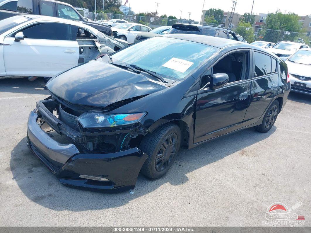 JHMZE2H5XAS032494 2010 HONDA INSIGHT photo no. 2