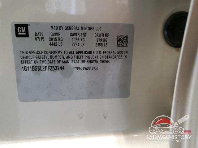 1G11B5SL2FF353244 2015 CHEVROLET MALIBU photo no. 12