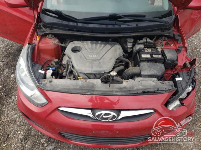 KMHCT5AE7DU125969 2013 HYUNDAI ACCENT photo no. 11
