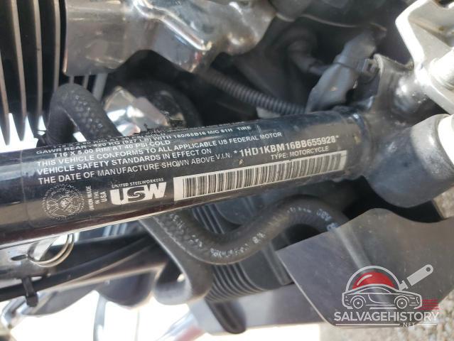 1HD1KBM16BB655928 2011 HARLEY-DAVIDSON FL photo no. 9