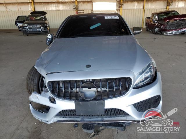 55SWF4JB6JU282324 2018 MERCEDES-BENZ C-CLASS photo no. 5