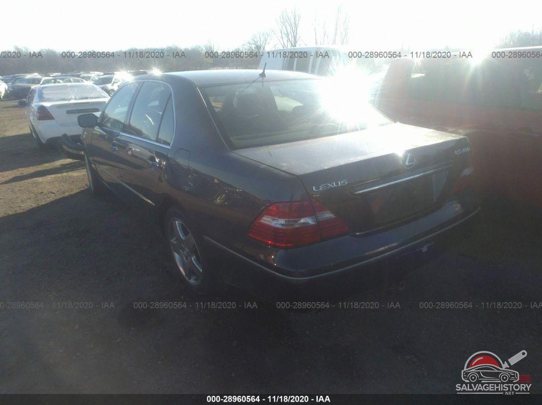 JTHBN36F050173918 2005 LEXUS LS 430 photo no. 3