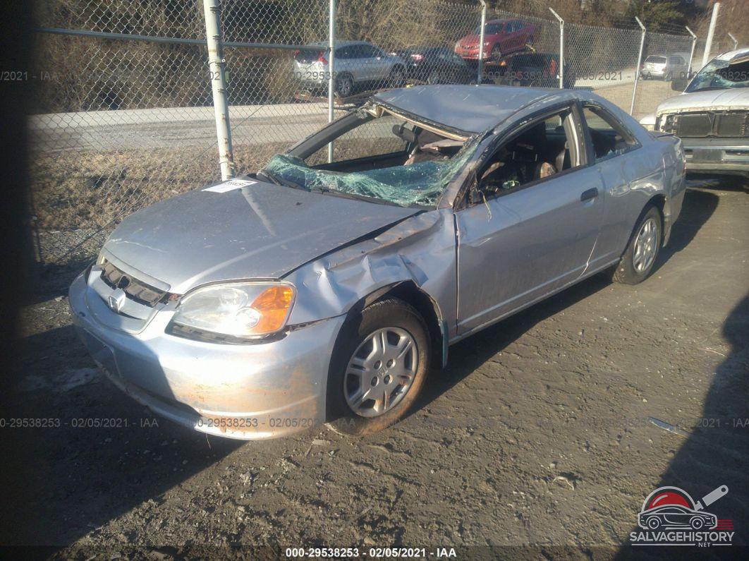 1HGEM21521L032742 2001 HONDA CIVIC photo no. 2