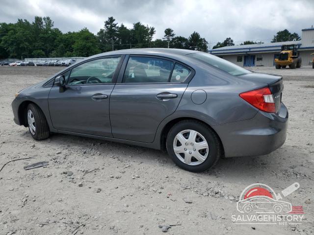 2HGFB2F56CH557385 2012 HONDA CIVIC photo no. 2