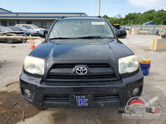 JTEBU17R578095220 2007 TOYOTA 4RUNNER photo no. 5