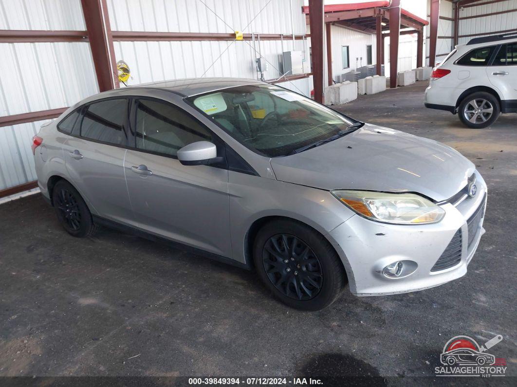1FAHP3F29CL109879 2012 FORD FOCUS photo no. 2