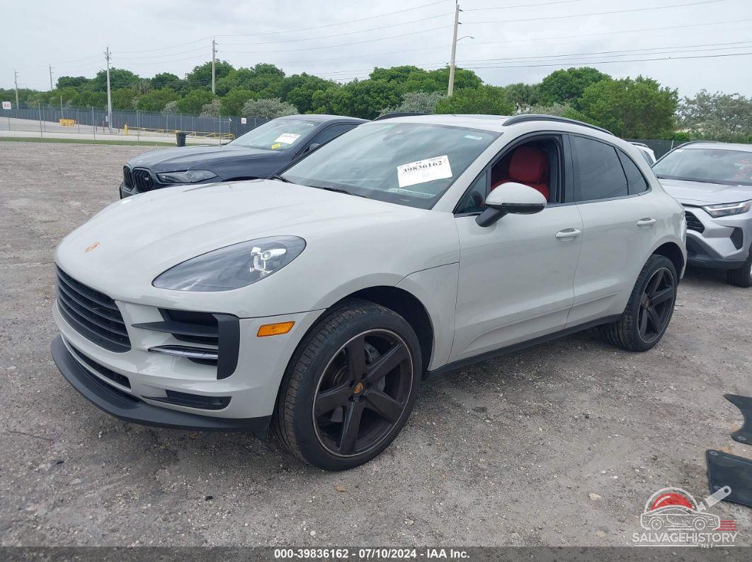 WP1AB2A5XMLB37650 2021 PORSCHE MACAN photo no. 2