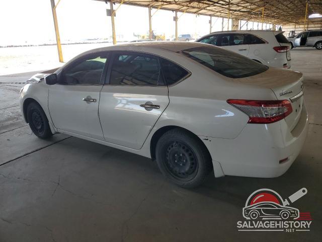 3N1AB7AP7DL704419 2013 NISSAN SENTRA photo no. 2