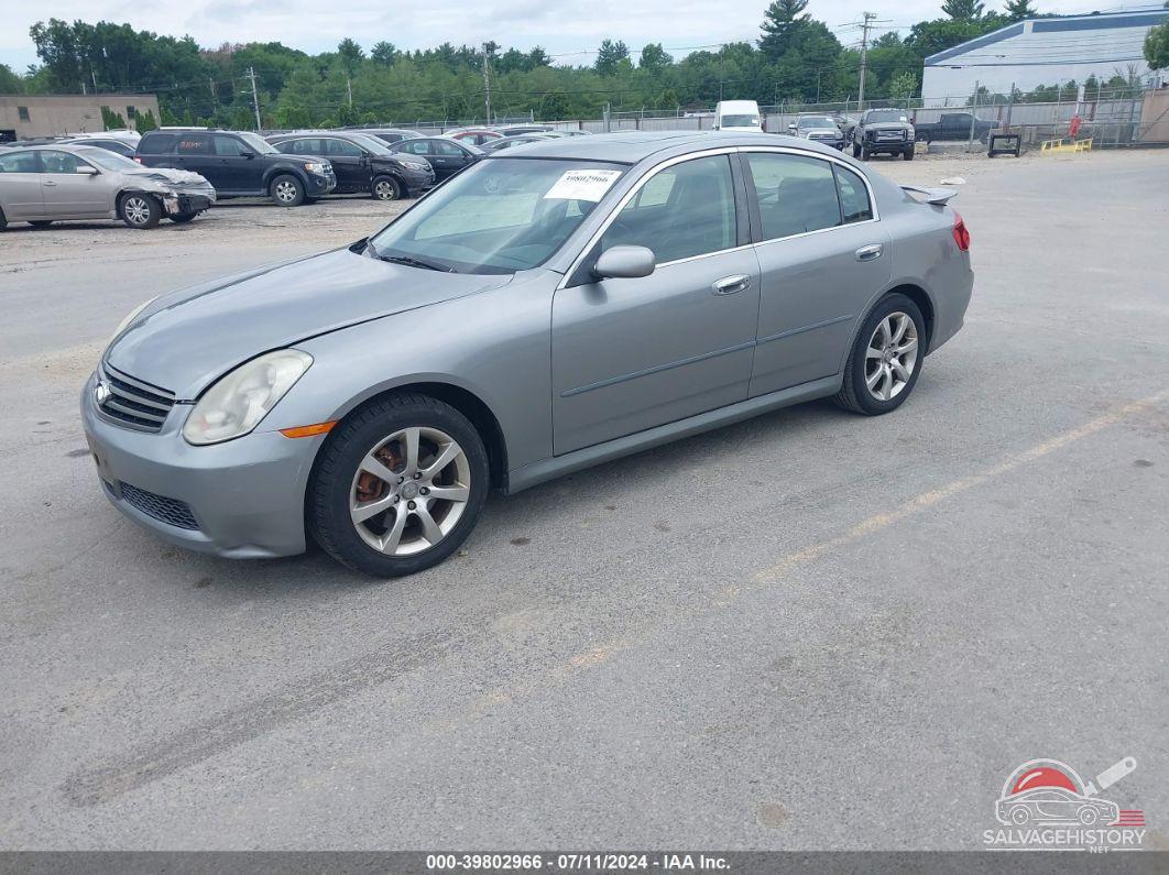 JNKCV51F26M601991 2006 INFINITI G35X photo no. 2