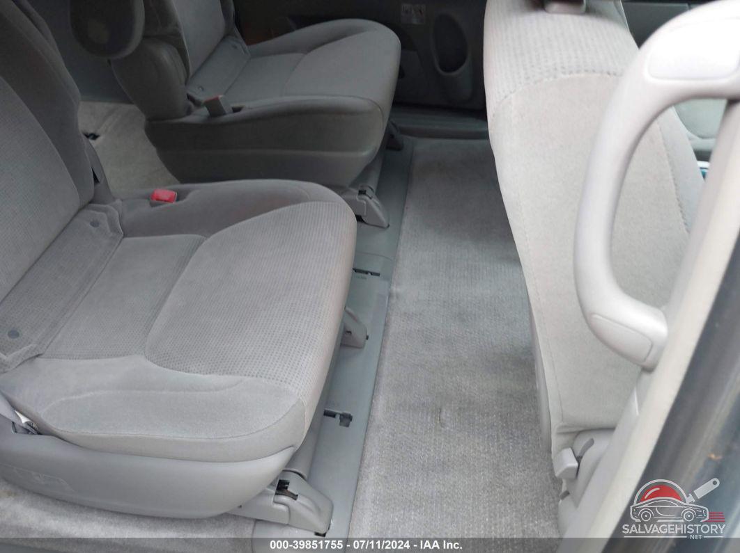 5TDZA23C75S354656 2005 TOYOTA SIENNA photo no. 8