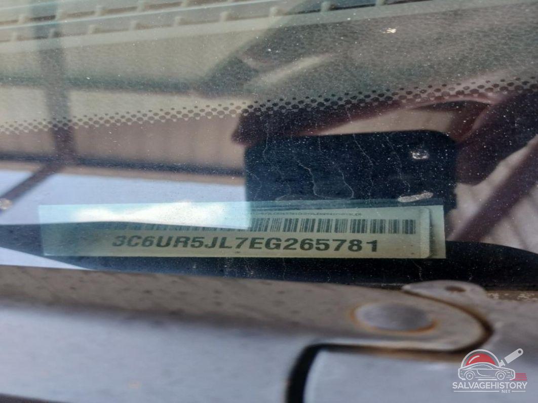 3C6UR5JL7EG265781 2014 RAM 2500 photo no. 9