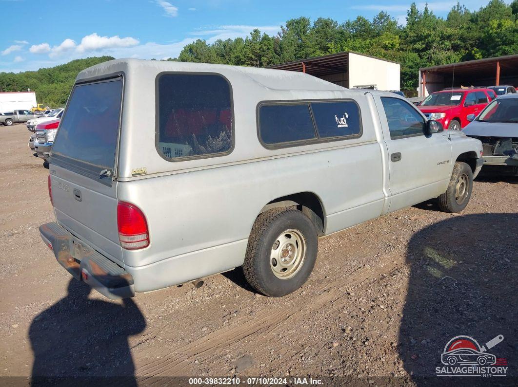 1B7FL26X5WS592882 1998 DODGE DAKOTA photo no. 4