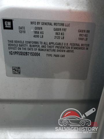 1G1PF5S92B7153004 2011 CHEVROLET CRUZE photo no. 13