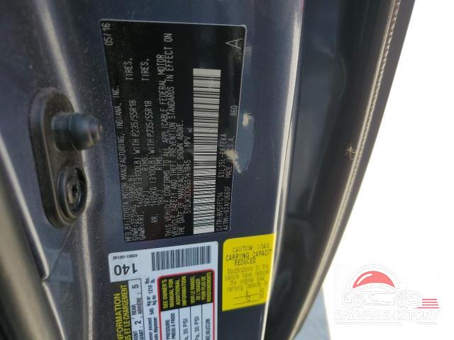 5TDJK3DC6GS141845 2016 TOYOTA All Models photo no. 14
