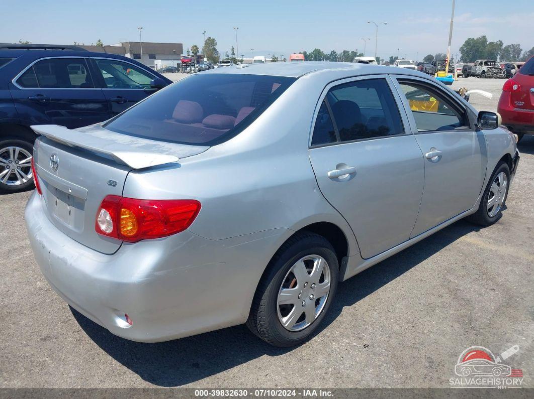 JTDBL40E19J022728 2009 TOYOTA COROLLA photo no. 4