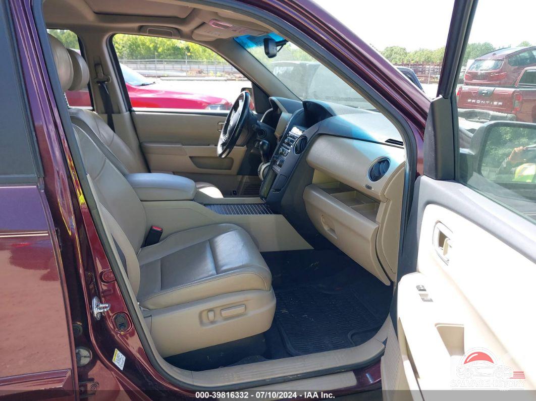 5FNYF3H50CB040572 2012 HONDA PILOT photo no. 5
