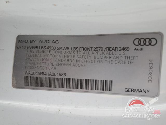 WAUC4AFR4HA001586 2017 AUDI S5/RS5 photo no. 13