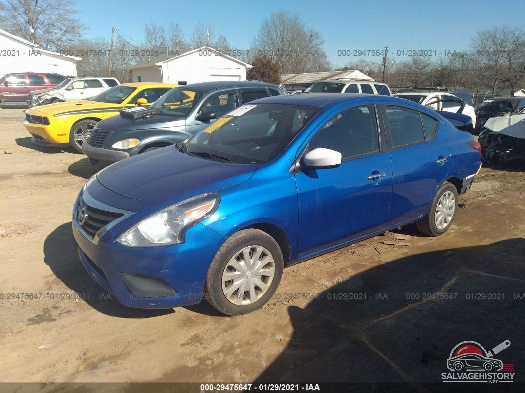 3N1CN7AP4GL807656 2016 NISSAN VERSA photo no. 2
