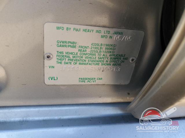 JF1SG69656H709263 2006 SUBARU FORESTER photo no. 12