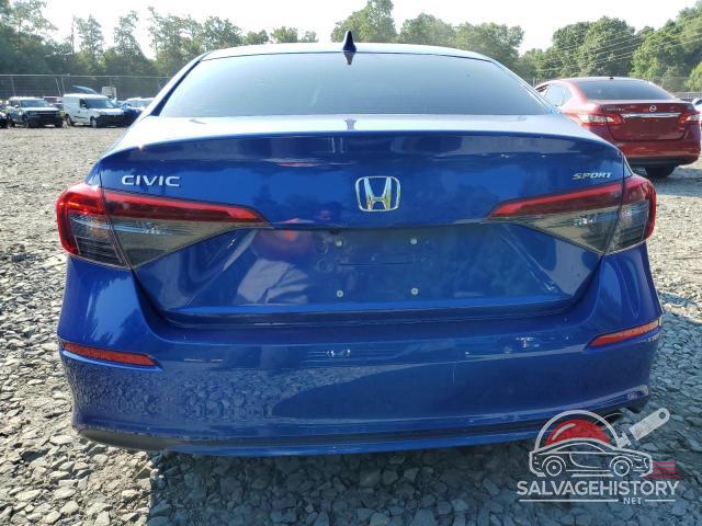 2HGFE2F57NH599123 2022 HONDA CIVIC photo no. 6