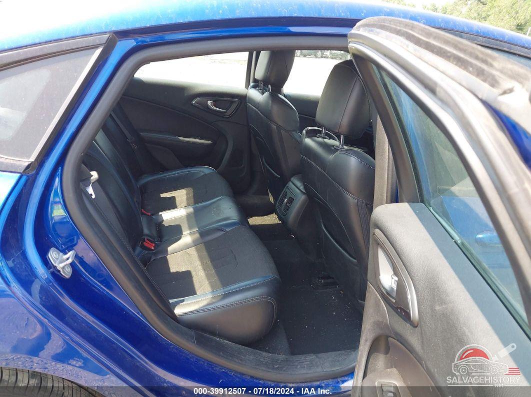 1C3CCCDG3FN601643 2015 CHRYSLER 200 photo no. 8